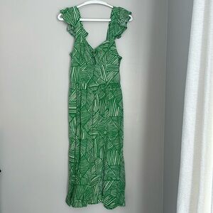 Women’s Green Peep-hole Dress - Hand of The Free - Medium
